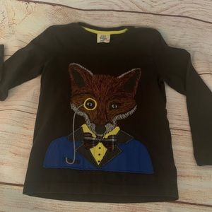 Mini Boden fox shirt
